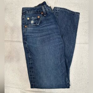 Levi's 501 Original High Rise Straight Leg Jean